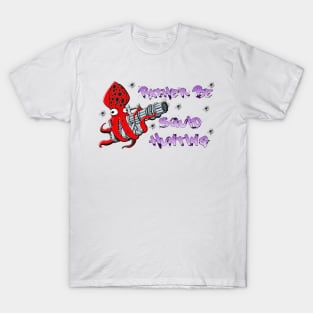 Rather Be Squid Hunting T-Shirt